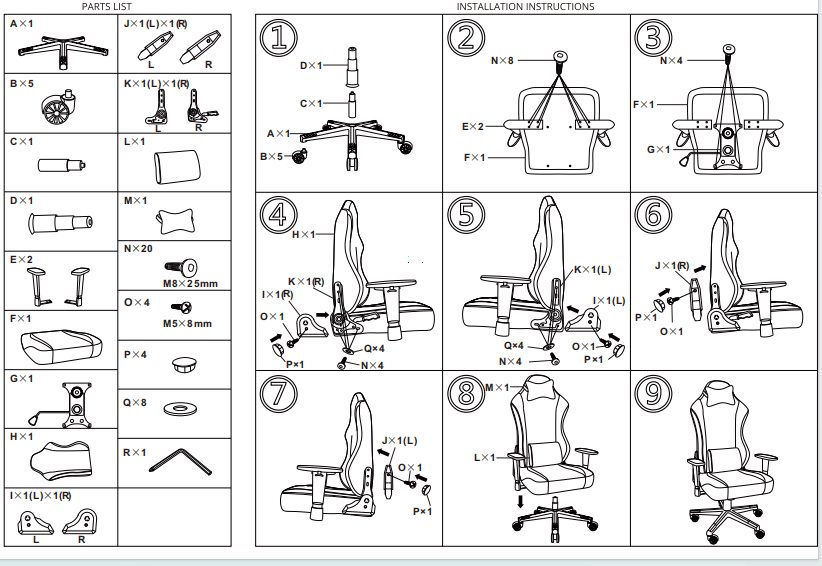 assemble instruction-1.assemble instruction
